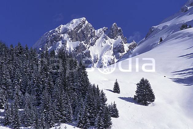aa0725-26LE : Massif des Aravis, Haute-Savoie, Alpes. Europe, CEE, ciel bleu, sapin, C02, C01 arbre, forêt, moyenne montagne, paysage, Annecy 2018 (France).
