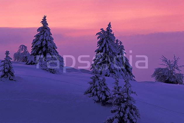 aa2120-31LE : Coucher de soleil, Le Semnoz, Haute-Savoie, Alpes. Europe, CEE, coucher de soleil, sapin, C02, C01 arbre, moyenne montagne, nuage, paysage, Annecy 2018 (France).