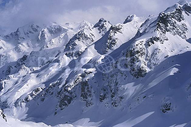 aa2157-16LE : Depuis Chamrousse, Isère, Alpes. Europe, CEE, ciel nuageux, C02, C01 moyenne montagne, paysage (France).