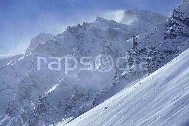 ba1079-14LE : Les Alpes, Savoie, Alpes. Europe, CEE, falaise, vent, C02, C01 haute montagne, paysage (France).