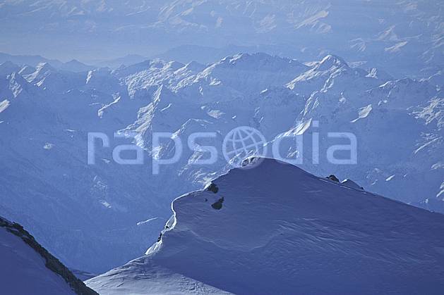 ba1111-25LE : Mont Rose, Alpes. Europe, arête, C02, C01 haute montagne, paysage (Suisse).