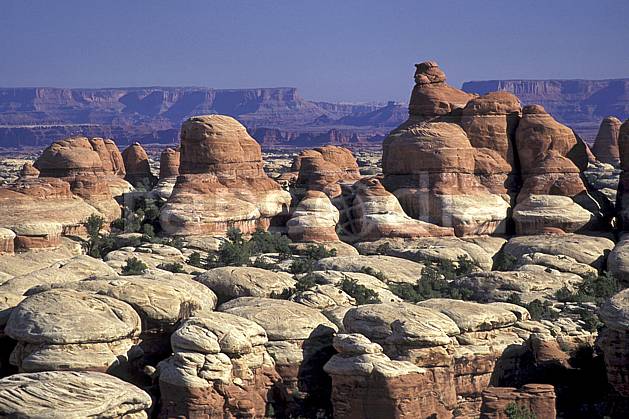 ea0653-22LE : Canyonland, Arizona, Utha. Amérique du nord, ciel bleu, évasion, espace, parc américain, pureté, érosion, C02, C01 paysage, voyage aventure (Usa).