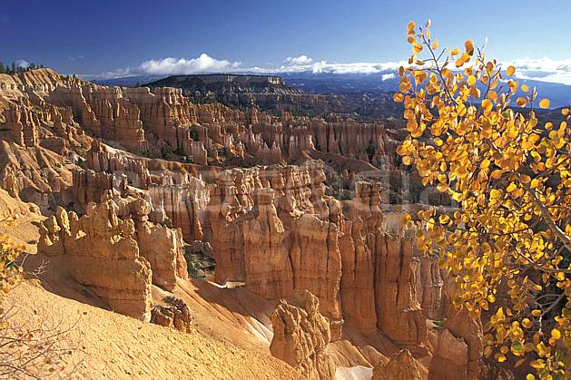 ea0662-07LE : Bryce Canyon, Utah. Amérique du nord, pic, ciel bleu, parc américain, érosion, C02, C01 paysage, voyage aventure (Usa).