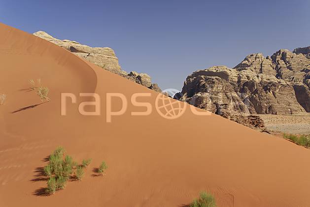 ea071352LE : Désert du Wadi Rum. Moyen Orient, dune, C02 désert, paysage, voyage aventure (Jordanie).