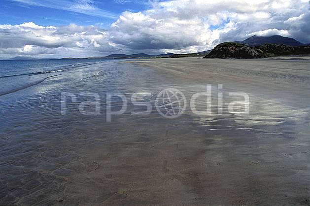 ea3174-19LE : Paysage d'Irlande. Europe, CEE, plage, C02, C01 mer, nuage, paysage, voyage aventure (Irlande).