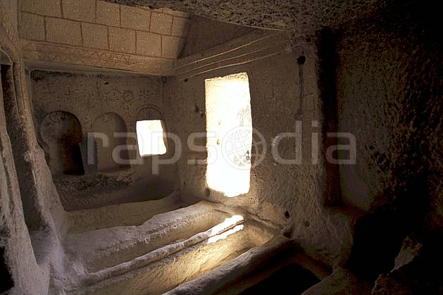 ee2656-04LE : Anatolie Centrale, Cappadoce. Europe, folklore, ruine, tradition, C02, C01 environnement, habitation, patrimoine, voyage aventure (Turquie).